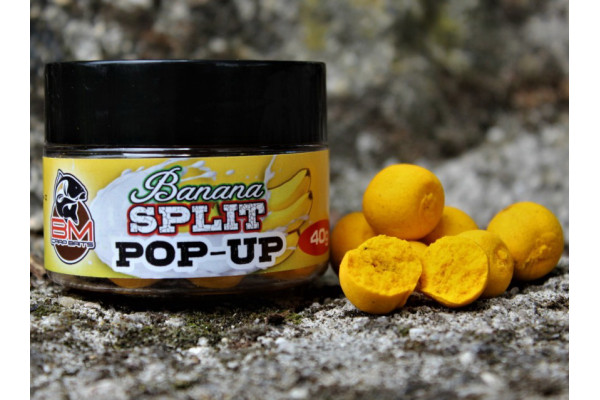 BM Carp Baits Banana Split Pop Up